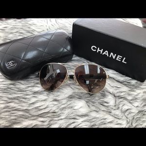Chanel Pilot Sunglasses